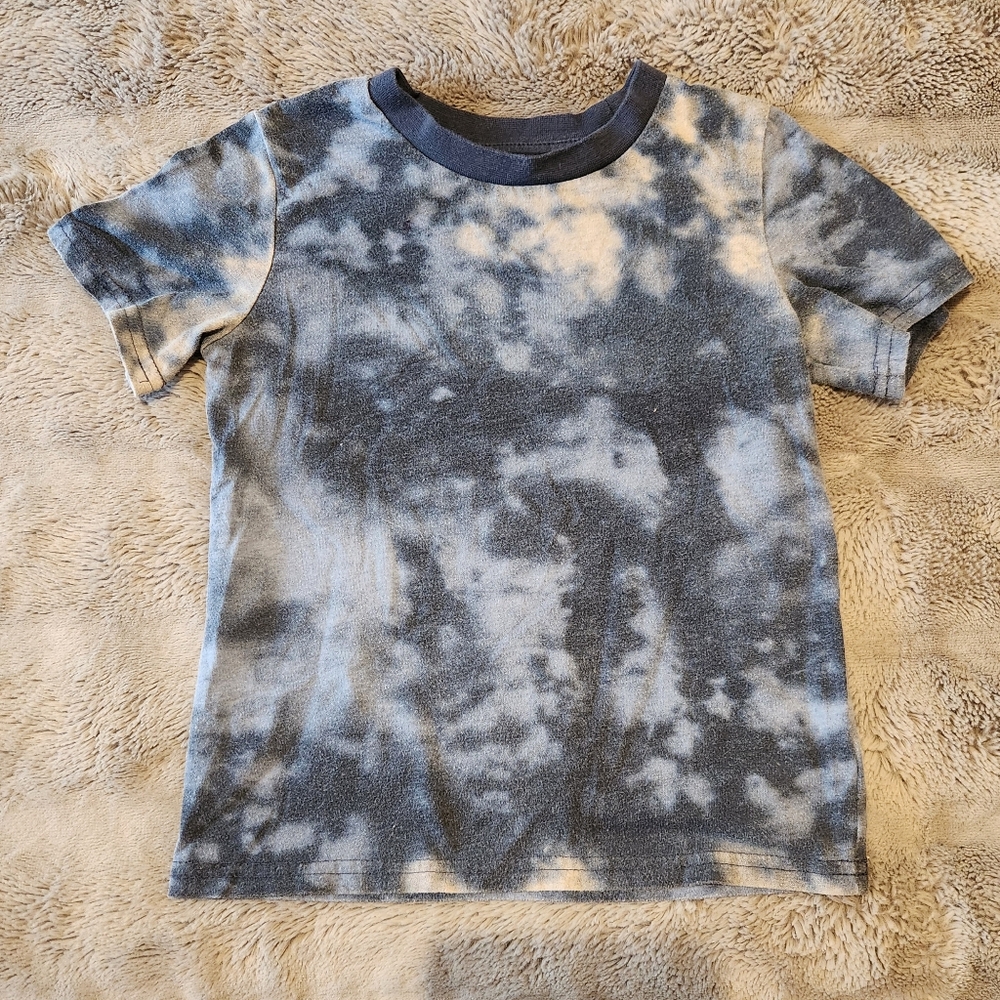 Blue tye dye boys tshirt